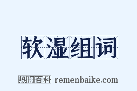 软湿组词是什么意思的图片